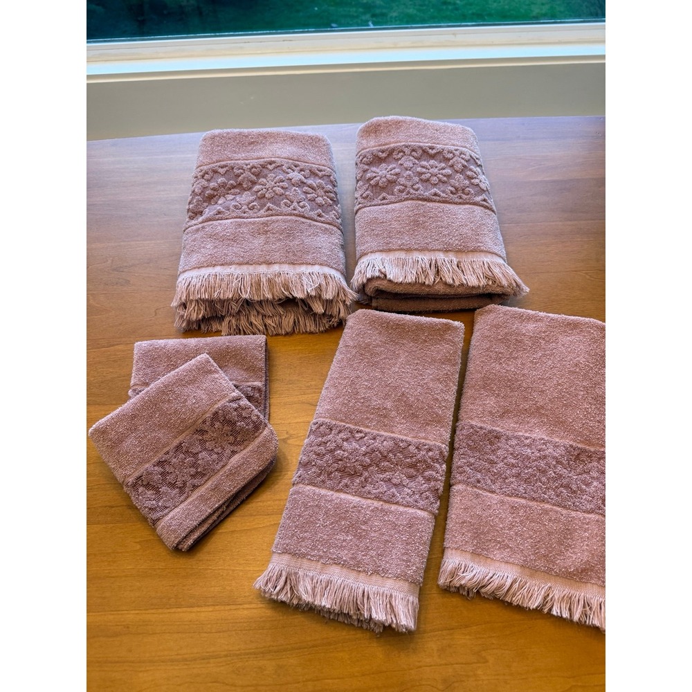 1970's Bath linens. 2 complete sets.